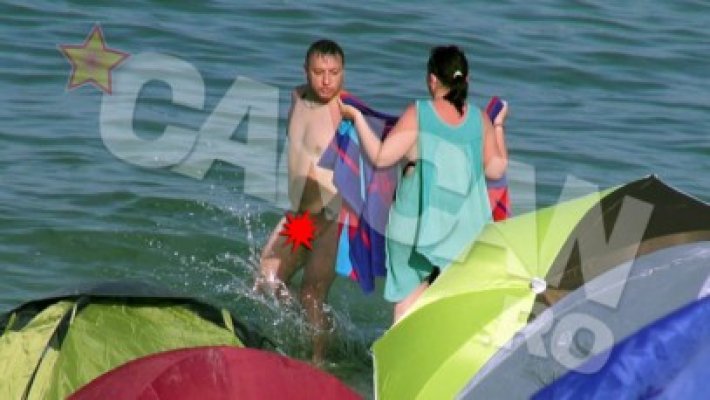 Fiul lui Mădălin Voicu, GOL PUŞCĂ PE PLAJĂ, în Vama Veche